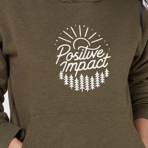 Tentrees Positive Impact Women's Hoodie NWT